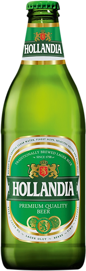 Пиво светлое HOLLANDIA фильтрованное пастеризованное, 4,8%, 0.45л, предпросмотр
