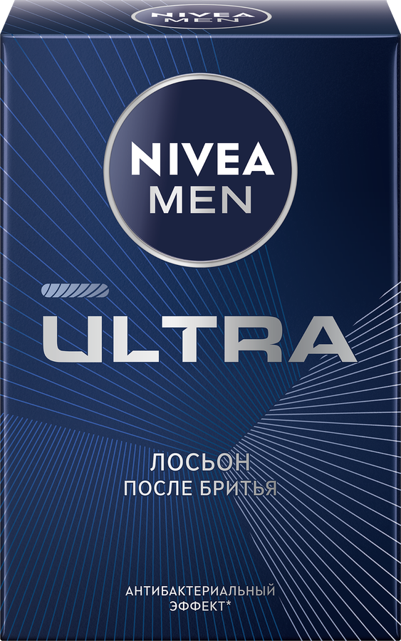 Лосьон после бритья NIVEA Men Ultra с антибактериальным эффектом, 100мл, превью