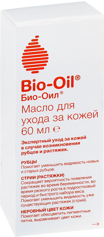 Масло для тела BIO OIL от шрамов, растяжек, неровного тона, 60мл, превью
