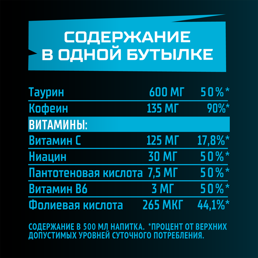 Напиток энергетический ФЛЭШ АП Energy с кофеином и таурином газированный, 0.45л, превью