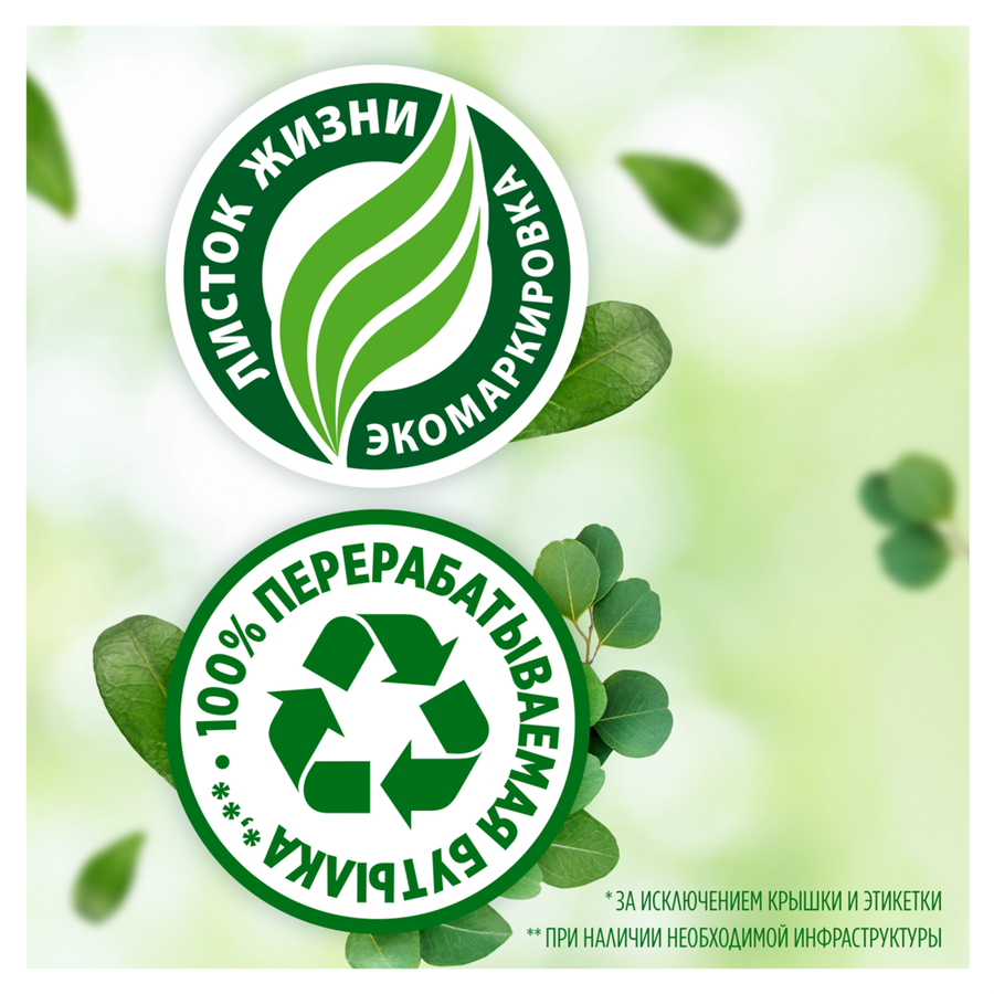 Средство для мытья посуды FAIRY Pure&Clean, 450мл, предпросмотр
