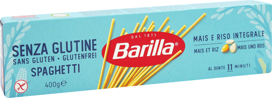 Макароны безглютеновые BARILLA Gluten Free Spaghetti № 5, 400г, предпросмотр