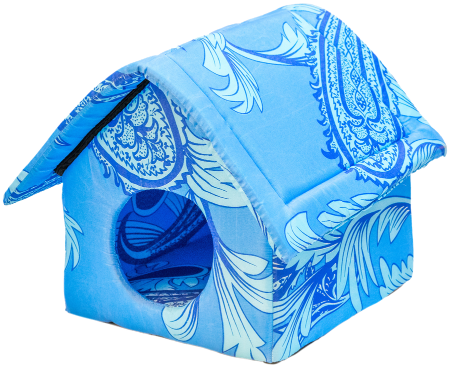 Дом для животных ЛЕНТА 35x35x38см микрофибра, складной, превью