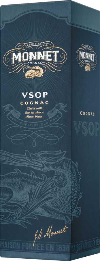 Коньяк MONNET VSOP ординарный 4 года 40%, п/у, 0.7л, превью