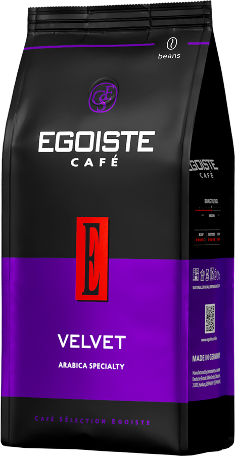 Кофе зерновой EGOISTE Velvet, 200г, превью