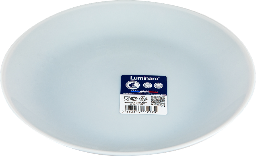 Тарелка десертная LUMINARC Diwali granit 19см Арт. P0704/Q2067, предпросмотр