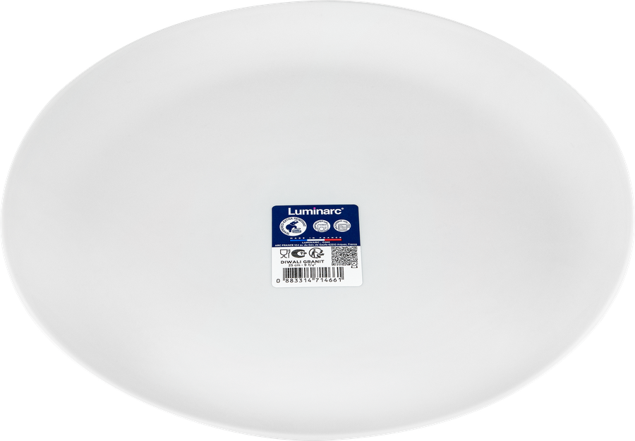 Тарелка обеденная LUMINARC Diwali grey/granit 25см Арт. P0870/Q2066, предпросмотр
