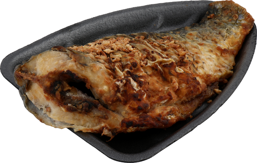 Карп жареный ЛЕНТА FRESH с луком и зеленью, весовой, предпросмотр