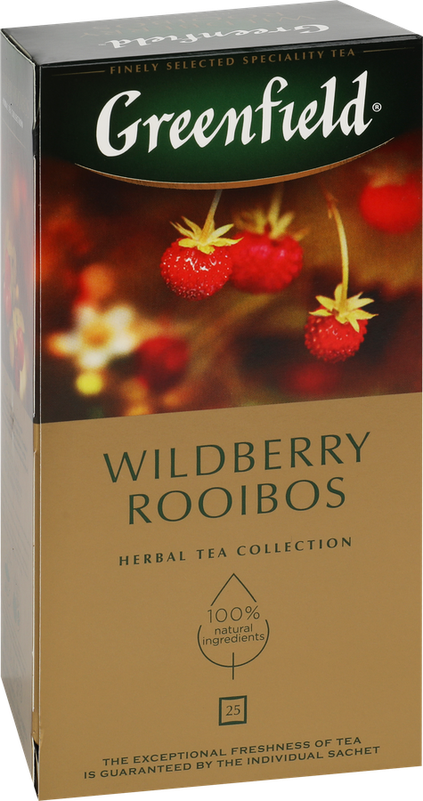 Чай травяной GREENFIELD Wildberry Rooibos, 25пак, предпросмотр
