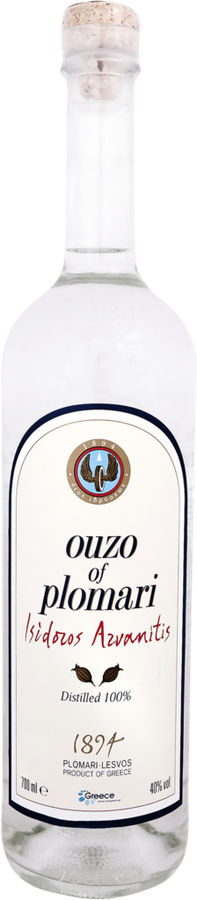 Напиток спиртной OUZO PLOMARI Isidros Arvanitis 40%, п/у, 0.7л, превью