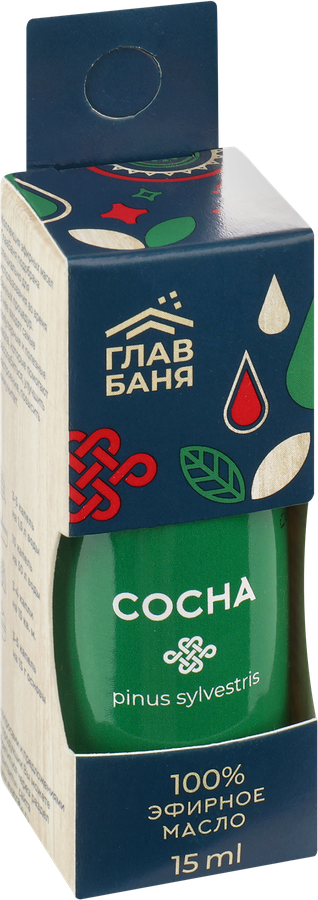 Масло эфирное ГЛАВБАНЯ Сосна, Арт. Б771, 17мл, предпросмотр