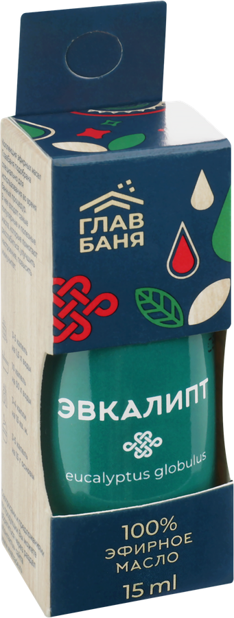 Масло эфирное ГЛАВБАНЯ Эвкалипт, Арт. Б791, 17мл, предпросмотр
