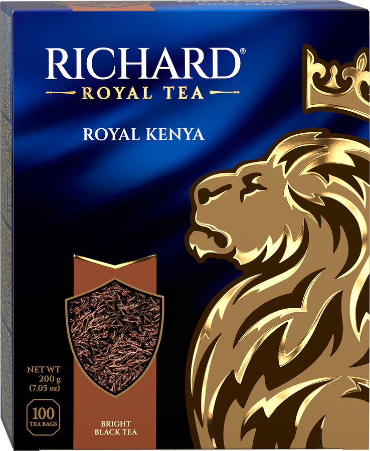 Чай черный RICHARD Royal Kenya Кенийский байховый, 100пак, предпросмотр