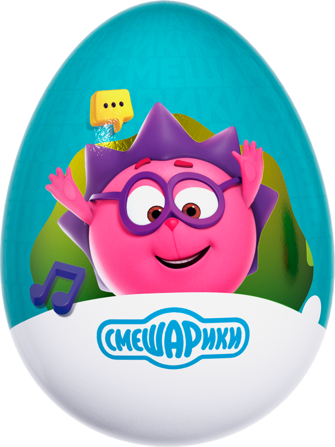 Яйцо шоколадное ШОКИ-ТОКИ с сюрпризом, в ассортименте, 20г, предпросмотр