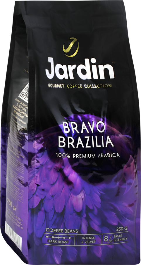 Кофе зерновой JARDIN Браво Бразилия, 250г, предпросмотр