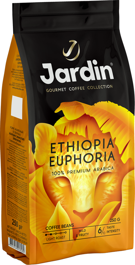 Кофе зерновой JARDIN Эфиопия Эйфория жаренный, 250г, превью