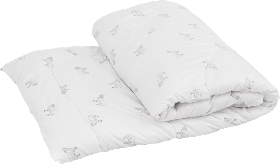 Одеяло 2-спальное HOME CLUB Овечья шерсть 172x205см, превью