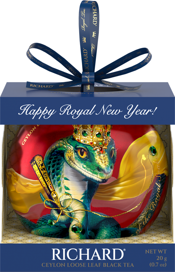 Чай черный RICHARD Christmas Toy Новогодняя игрушка Микс, листовой, 20г, превью