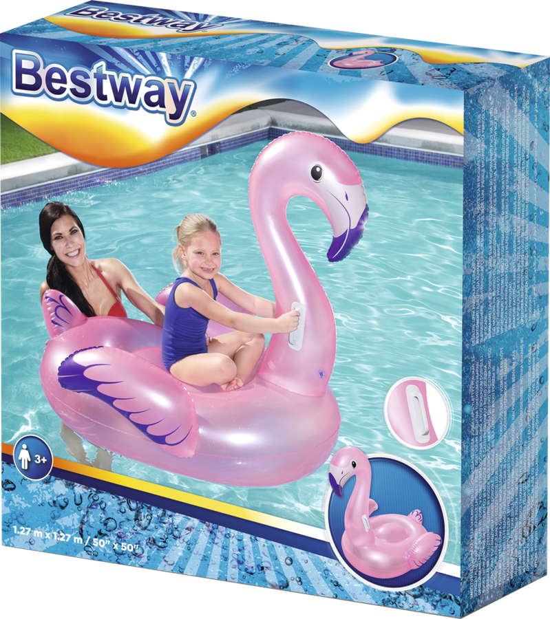 Игрушка надувная для плавания BESTWAY Фламинго 127х127см, Арт. 41122, превью