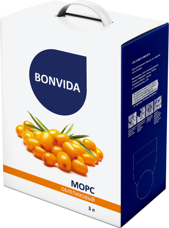 Морс BONVIDA Облепиховый, 3л, превью