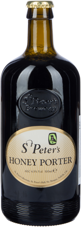 Пиво темное ST PETER'S Honey porter фильтрованное пастеризованное 4,5%, 0.5л, превью