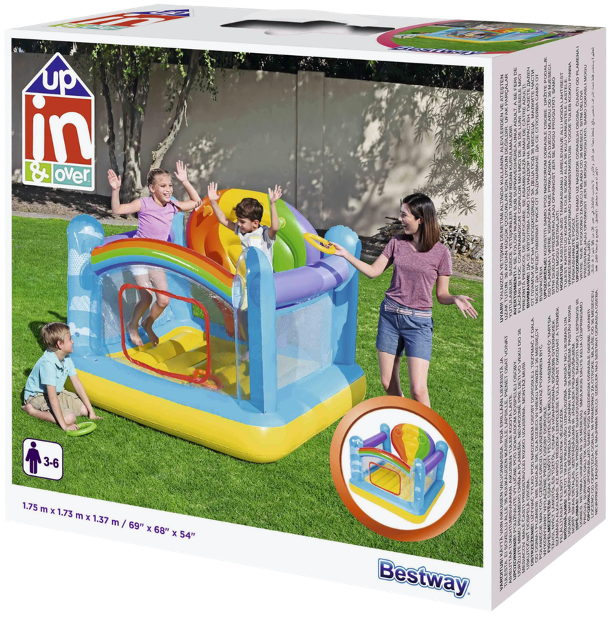 Батут игровой надувной BESTWAY Up, In&Over Воздушный шар 175х173х137см, до 85кг, Арт. 52269, предпросмотр