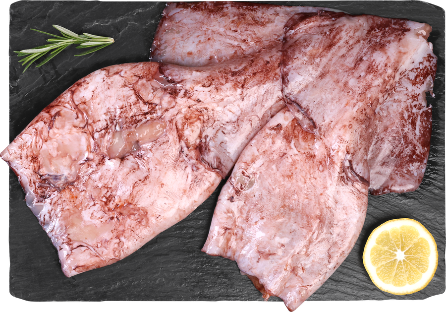 Кальмар ЛЕНТА FRESH неочищенный, тушка (из замороженного сырья), весовой, предпросмотр