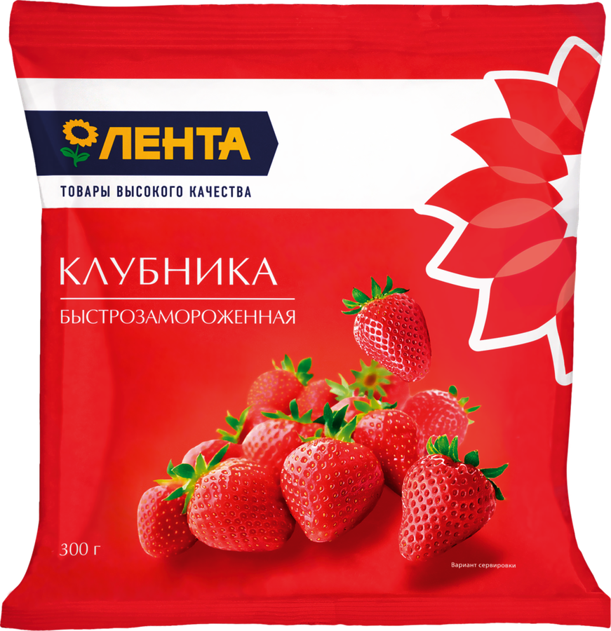 Клубника замороженная ЛЕНТА, 300г, предпросмотр