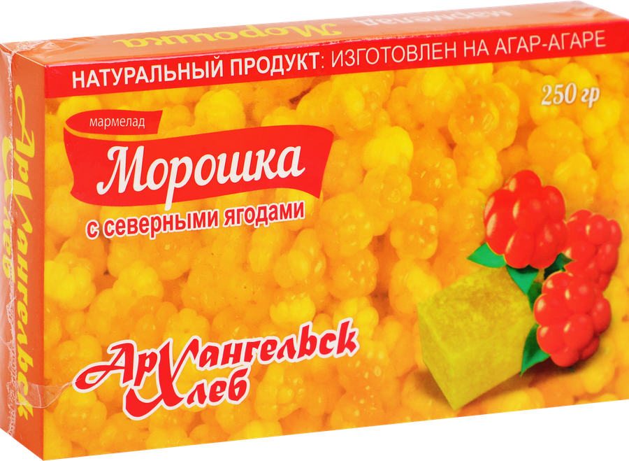 Мармелад АРХХЛЕБ Северная ягода морошка, 250г, предпросмотр