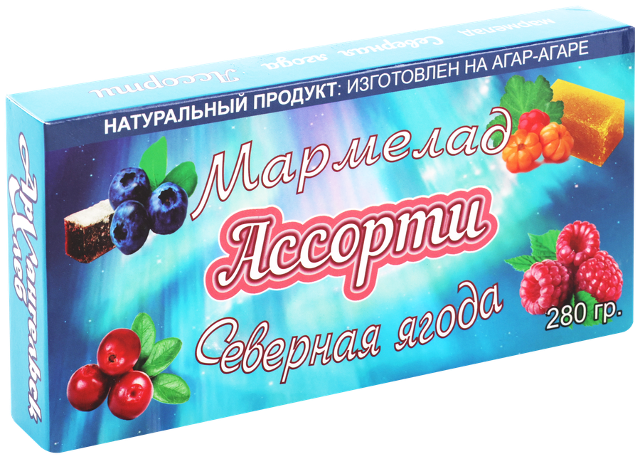 Мармелад АРХХЛЕБ Ассорти Северная ягода, 280г, предпросмотр