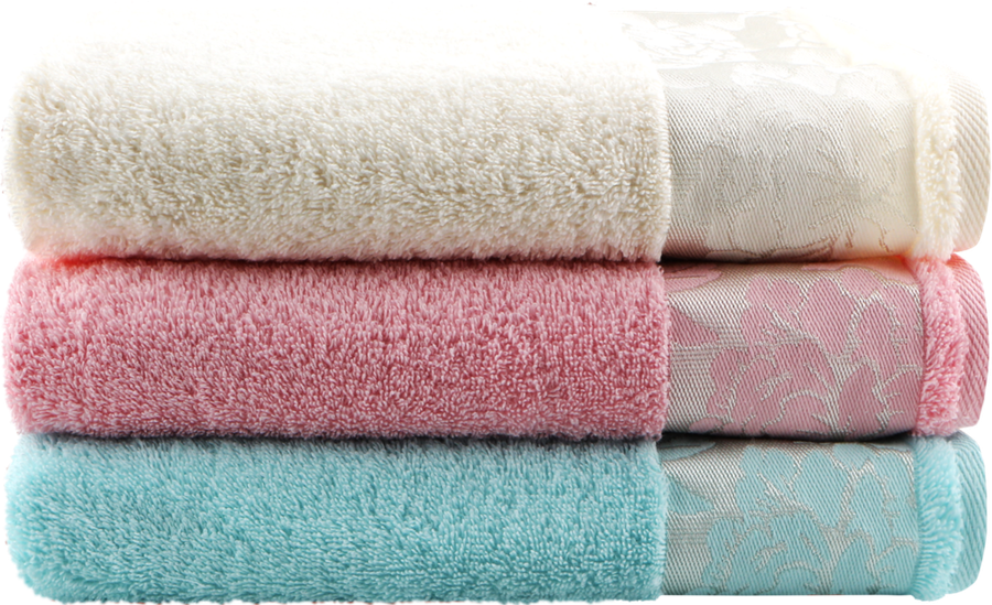 Полотенце махровое CLEANELLY Пионы 50x80см, белое, Арт. ПЦ-3601-3731 цв.218, превью