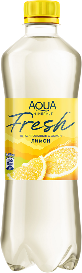 Вода питьевая AQUA MINERALE Juicy Лимон негазированная, 0.5л, превью