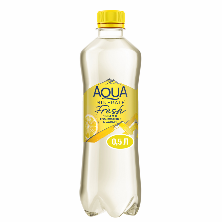 Вода питьевая AQUA MINERALE Juicy Лимон негазированная, 0.5л, превью