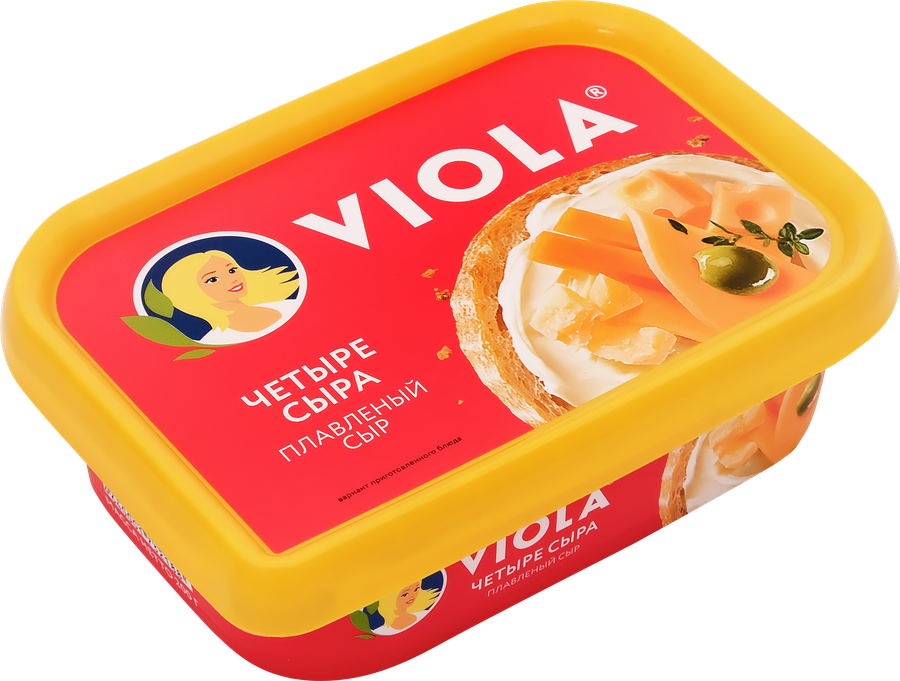 Сыр плавленый VIOLA Четыре сыра 50%, без змж, 200г, превью