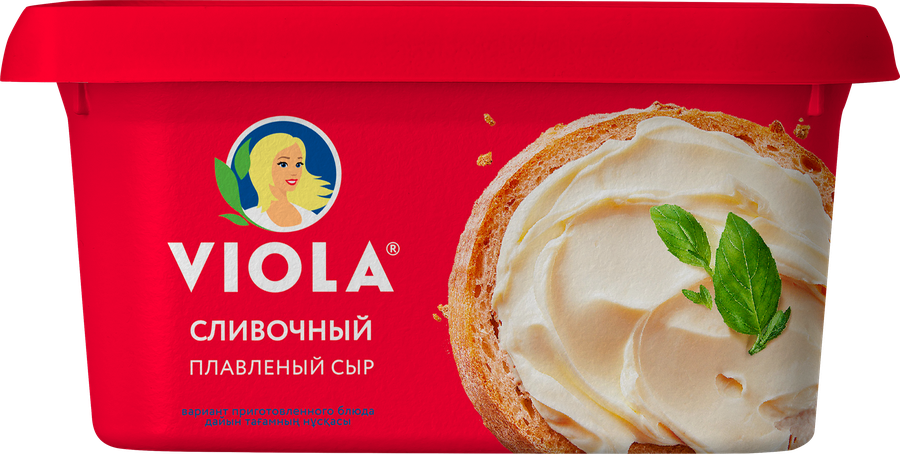 Сыр плавленый VIOLA Сливочный 50%, без змж, 200г, превью