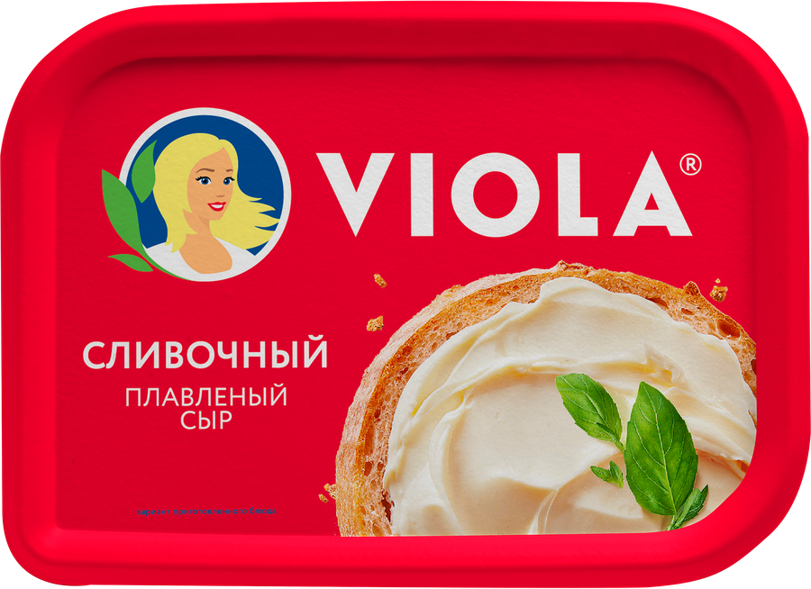 Сыр плавленый VIOLA Сливочный 50%, без змж, 200г, превью
