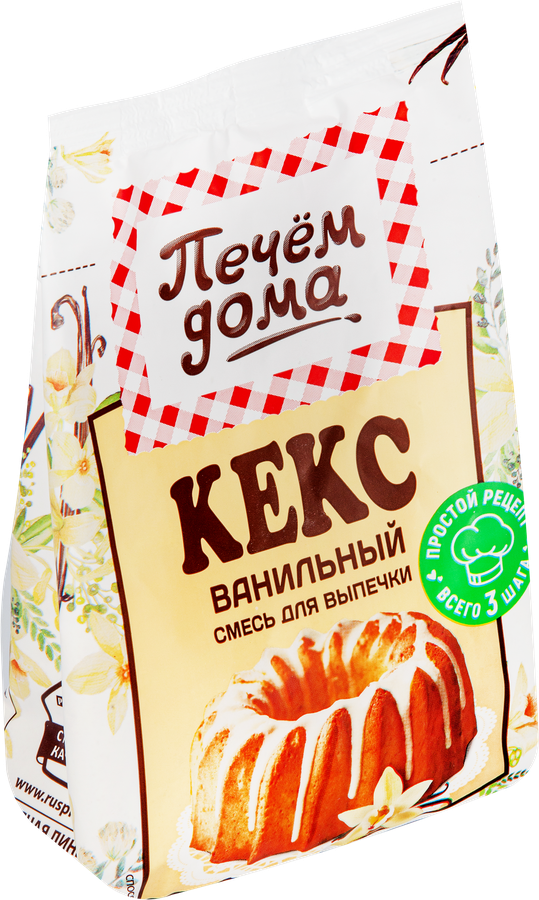 Смесь для выпечки ПЕЧЕМ ДОМА Кекс ванильный, 300г, предпросмотр