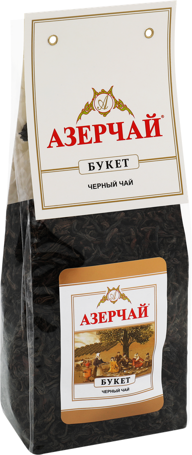 Чай черный АЗЕРЧАЙ Букет, листовой, 200г, превью