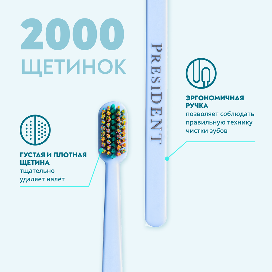 Зубная щетка PRESIDENT Profi ortho, превью