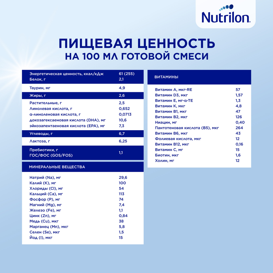 Молочко детское NUTRILON Premium 4, с 18 месяцев,2х600г, превью