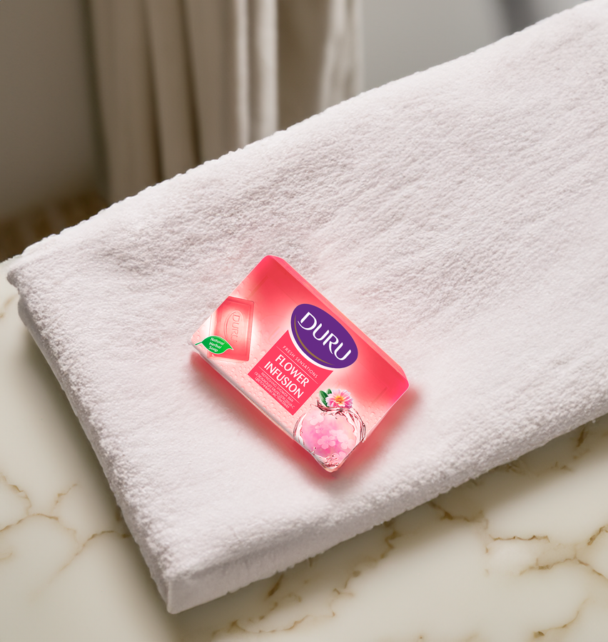 Мыло для душа DURU Fresh Sensations Flower Infusion, 150г, превью