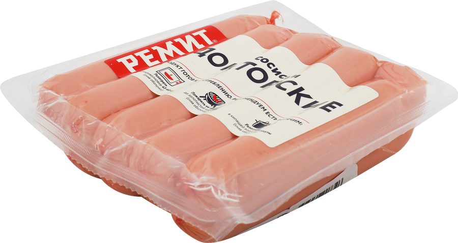 Сосиски РЕМИТ Докторские, 480г, превью