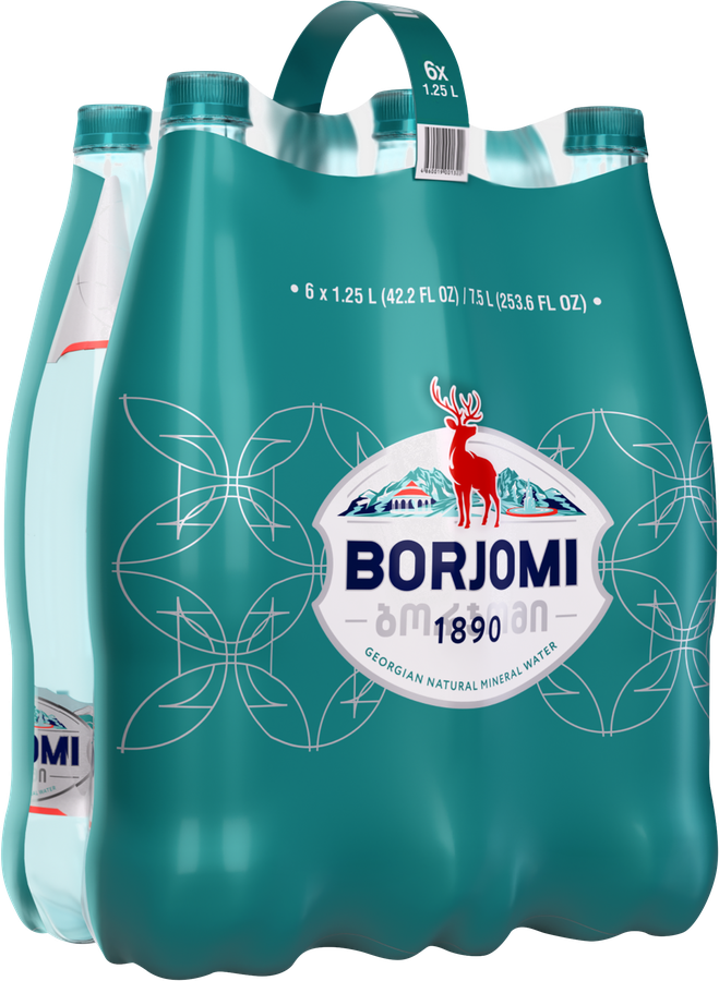Вода минеральная BORJOMI, 1.25л, предпросмотр