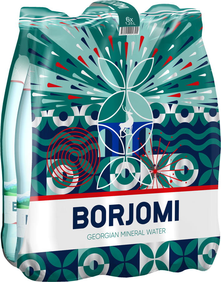 Вода минеральная BORJOMI, 1.25л, превью