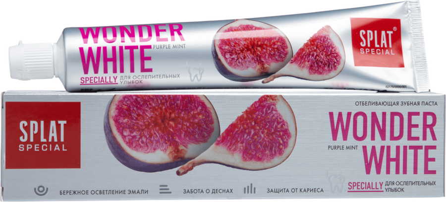 Зубная паста SPLAT Special Wonder white, 75мл, превью