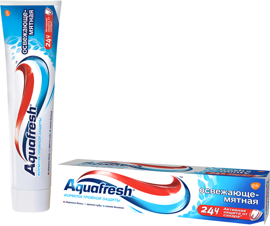 Зубная паста AQUAFRESH Total Care Освежающе-мятная, 100мл, превью