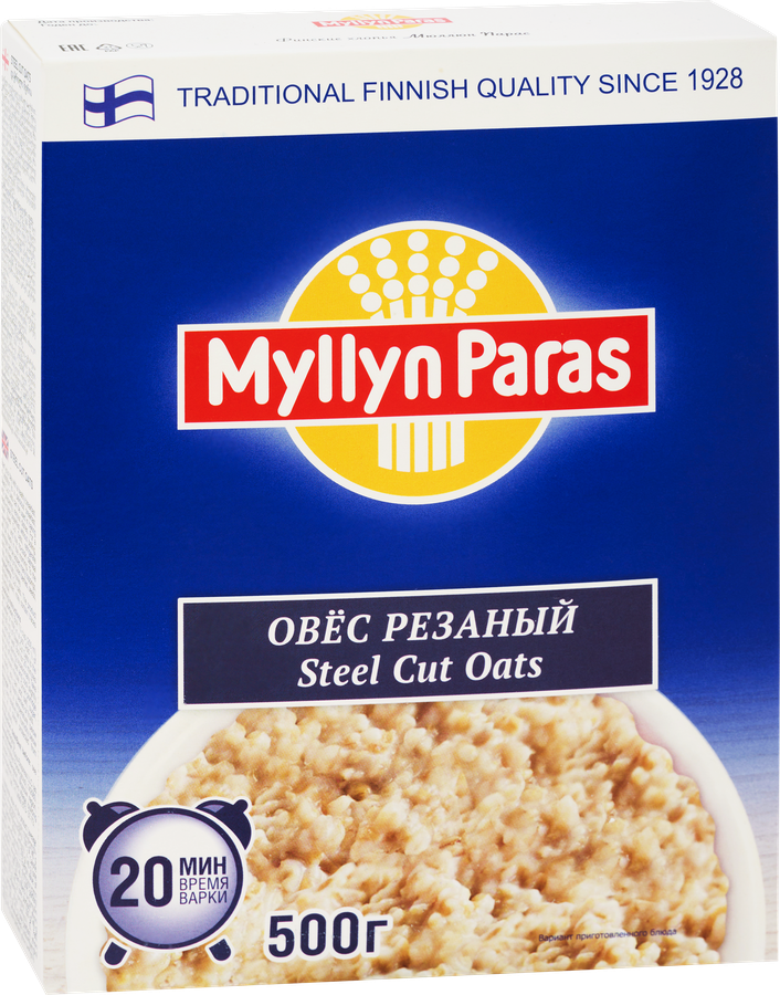 Овес MYLLYN PARAS резаный, 500г, предпросмотр