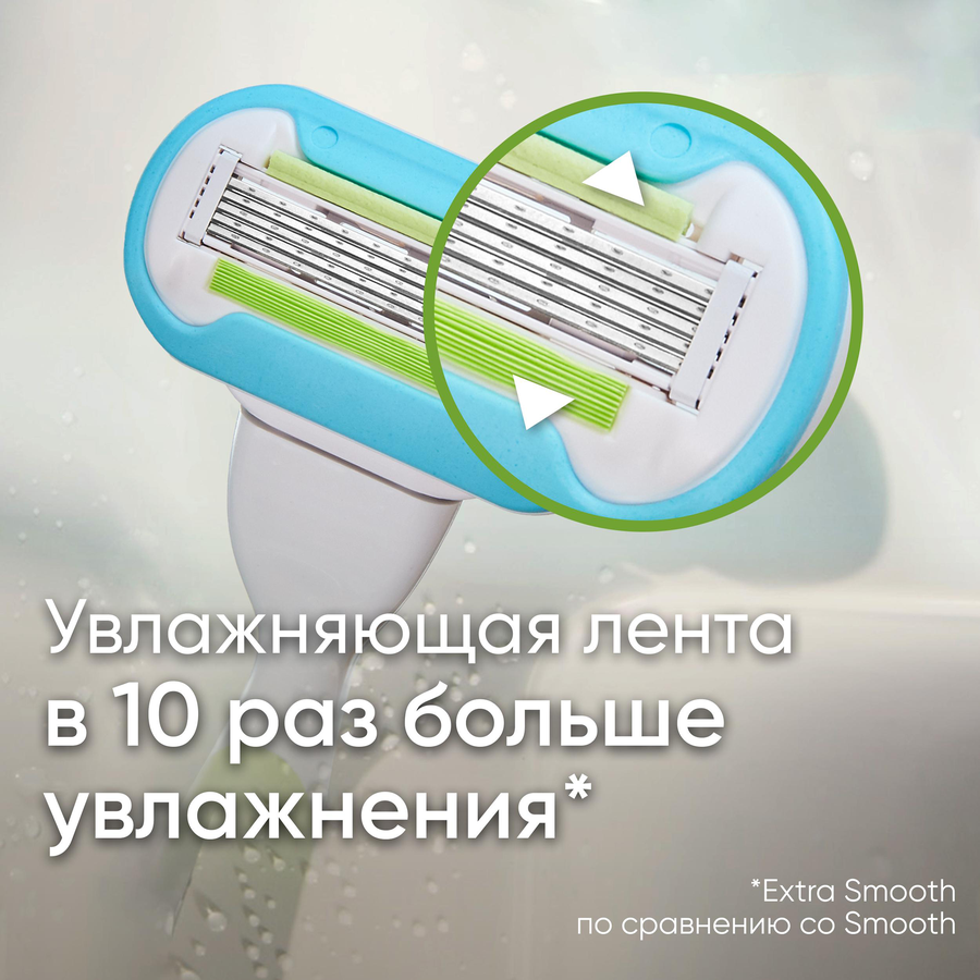 Кассеты сменные для бритья GILLETTE Venus Embrace Extra Smooth, 6шт, превью