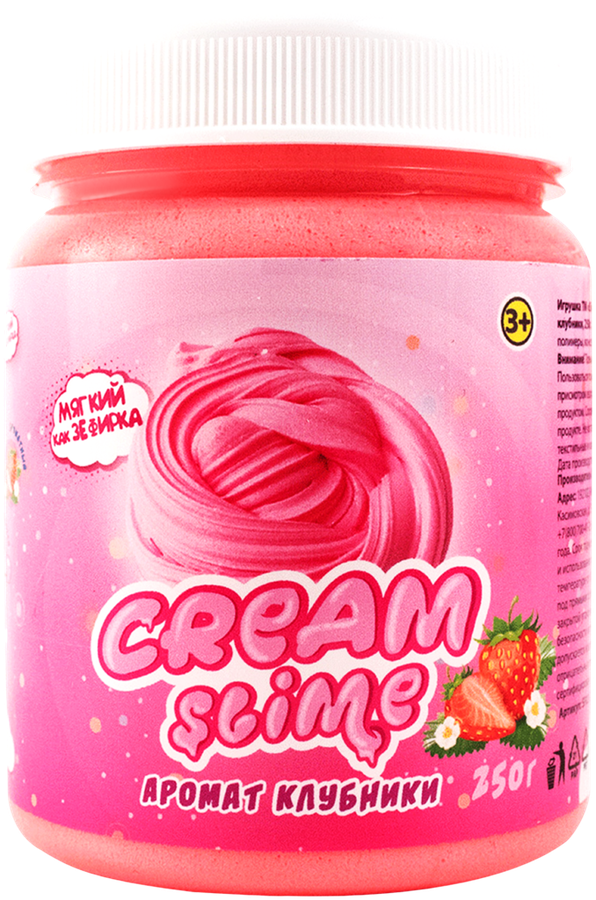 Игрушка SLIME Крем Слайм Флаффи в баночке, в ассортименте Арт. SF02,SF05-X, 250г, превью