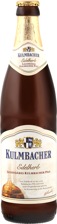 Пиво светлое KULMBACHER Edelherb premium pils фильтрованное пастеризованное, 4,9%, 0.5л, предпросмотр